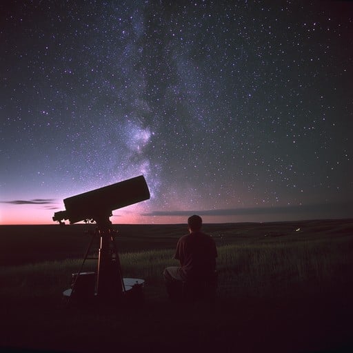 Stargazing Milky Way desert night